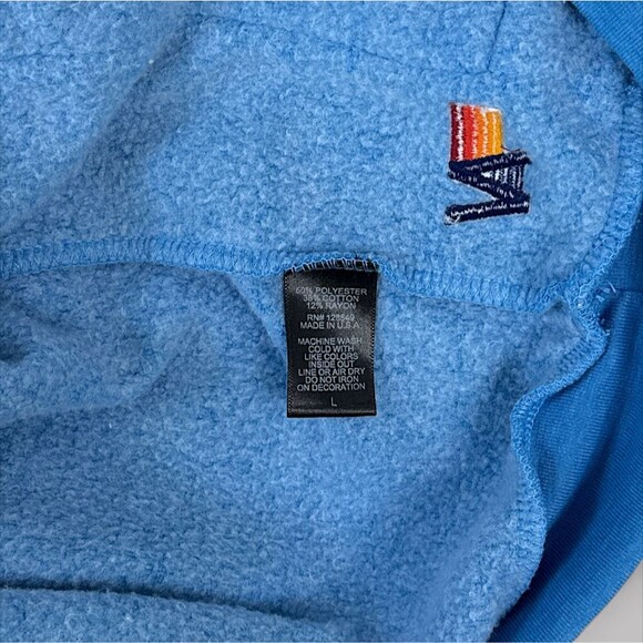 Aviator Nation American Summer Sweatsuit 1/2 Zip Pullover & Sweatpants Size Lrg - Picture 13 of 15